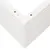 Produktbild 8 för Odlingslåda vit 60x60x45,5 cm massiv furu