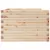 Produktbild 5 för Odlingslåda 70x70x45,5 cm massivt furuträ