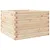 Produktbild 7 för Odlingslåda 70x70x45,5 cm massivt furuträ