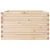 Produktbild 6 för Odlingslåda 80x80x45,5 cm massivt furuträ