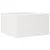 Produktbild 7 för Odlingslåda vit 80x80x45,5 cm massiv furu