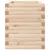 Produktbild 6 för Odlingslåda 70x40x45,5 cm massivt furuträ