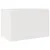 Produktbild 7 för Odlingslåda vit 70x40x45,5 cm massiv furu