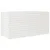 Produktbild 7 för Odlingslåda vit 90x40x45,5 cm massiv furu