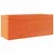 Produktbild 2 för Odlingslåda vaxbrun 110x40x45,5 cm massiv furu