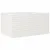 Produktbild 2 för Odlingslåda vit 90x60x45,5 cm massiv furu