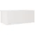 Produktbild 2 för Odlingslåda vit 110x60x45,5 cm massiv furu