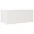 Produktbild 7 för Odlingslåda vit 110x60x45,5 cm massiv furu