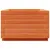 Produktbild 6 för Odlingslåda vaxbrun 40x40x26,5 cm massiv furu