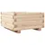 Produktbild 2 för Odlingslåda 50x50x26,5 cm massivt furuträ