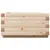 Produktbild 6 för Odlingslåda 50x50x26,5 cm massivt furuträ
