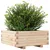 Produktbild 4 för Odlingslåda 60x60x26,5 cm massivt furuträ