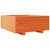 Produktbild 2 för Odlingslåda vaxbrun 60x60x26,5 cm massiv furu