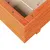 Produktbild 8 för Odlingslåda vaxbrun 60x60x26,5 cm massiv furu
