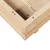 Produktbild 8 för Odlingslåda 90x90x26,5 cm massivt furuträ