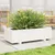Produktbild 3 för Odlingslåda vit 90x40x26,5 cm massiv furu