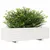 Produktbild 4 för Odlingslåda vit 90x40x26,5 cm massiv furu