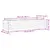 Produktbild 10 för Odlingslåda vaxbrun 110x40x26,5 cm massiv furu