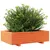 Produktbild 4 för Odlingslåda vaxbrun 90x60x26,5 cm massiv furu