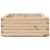 Produktbild 6 för Odlingslåda 110x60x26,5 cm massivt furuträ