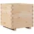 Produktbild 2 för Odlingslåda 50x50x49,5 cm massivt furuträ