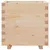 Produktbild 5 för Odlingslåda 50x50x49,5 cm massivt furuträ