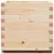 Produktbild 6 för Odlingslåda 50x50x49,5 cm massivt furuträ