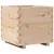 Produktbild 7 för Odlingslåda 50x50x49,5 cm massivt furuträ
