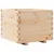 Produktbild 7 för Odlingslåda 60x60x49,5 cm massivt furuträ