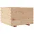 Produktbild 7 för Odlingslåda 70x70x49,5 cm massivt furuträ