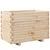 Produktbild 7 för Odlingslåda 70x40x49,5 cm massivt furuträ