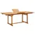 Produktbild 8 för Matgrupp för trädgården 7 delar beige konstrotting/massivt trä