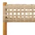 Produktbild 10 för Caféset 3 delar beige konstrotting och massivt trä