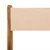 Produktbild 10 för Caféset 3 delar beige tyg och massivt trä