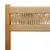 Produktbild 10 för Matgrupp för trädgården 5delar beige polypropen och massivt trä