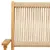Produktbild 10 för Matgrupp för trädgården 5delar beige polypropen och massivt trä