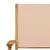 Produktbild 10 för Matgrupp för trädgården 5 delar beige tyg och massivt trä