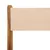 Produktbild 10 för Caféset 3 delar beige tyg och massivt trä