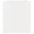 Produktbild 6 för Odlingslådor vit 40x40x46 cm massiv furu