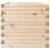 Produktbild 5 för Odlingslåda 50x50x46 cm massivt furuträ