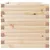 Produktbild 6 för Odlingslåda 50x50x46 cm massivt furuträ