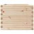 Produktbild 6 för Odlingslåda 60x60x46 cm massivt furuträ