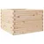 Produktbild 7 för Odlingslåda 70x70x46 cm massivt furuträ