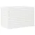 Produktbild 7 för Odlingslådor vit 70x40x46 cm massiv furu