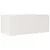 Produktbild 7 för Odlingslåda vit 110x60x46 cm vit massiv furu