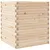 Produktbild 2 för Odlingslåda 60x60x68,5 cm massivt furuträ