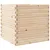 Produktbild 2 för Odlingslåda 70x70x68,5 cm massivt furuträ