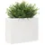 Produktbild 4 för Odlingslåda vit 90x40x68,5 cm massiv furu