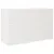 Produktbild 2 för Odlingslåda vit 110x40x68,5 cm massiv furu