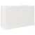 Produktbild 7 för Odlingslåda vit 110x40x68,5 cm massiv furu